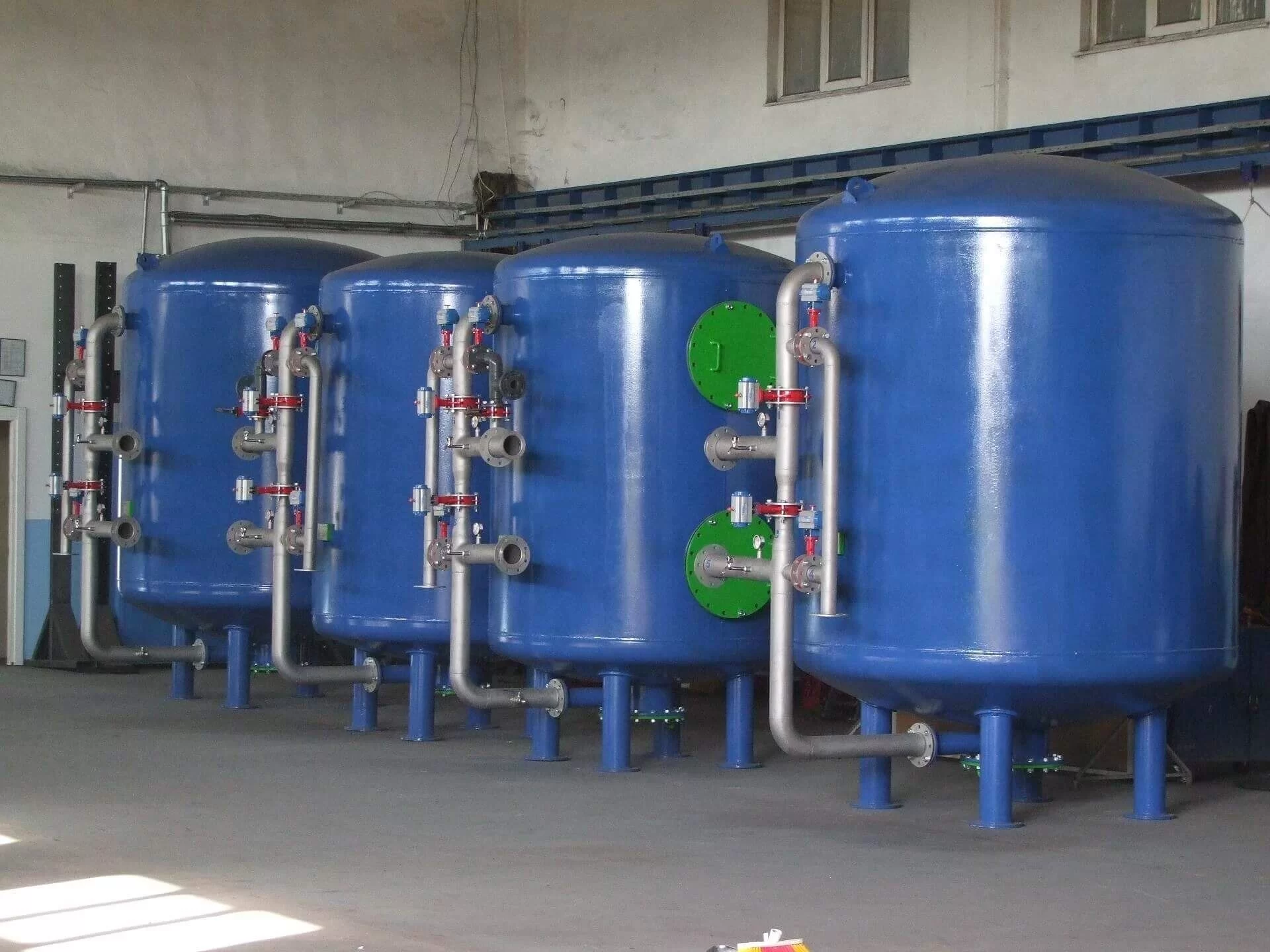 Aqualine qum filtr sistemləri