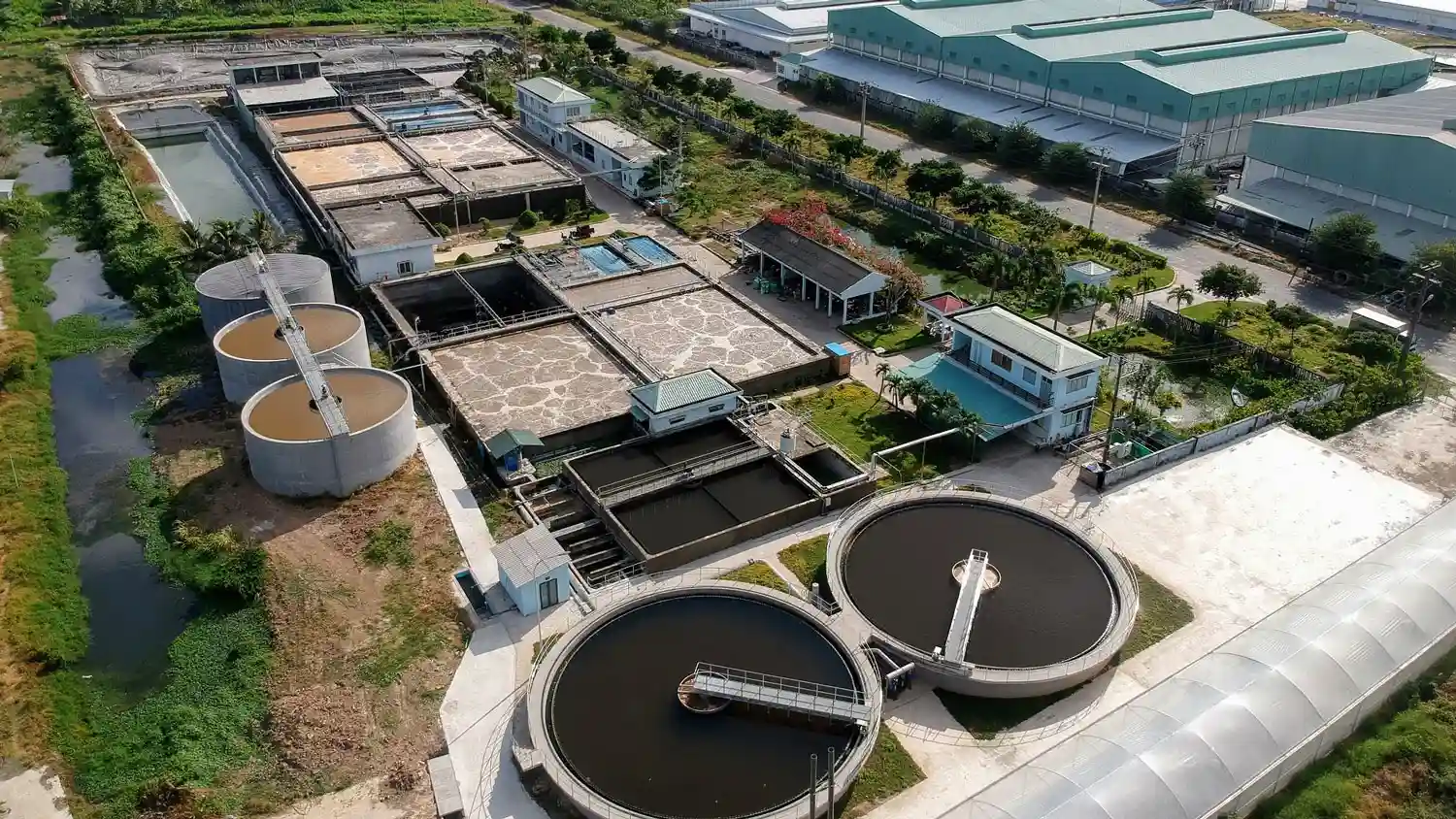 Beton konstruksiyalı çirkab su təmizləmə sistemləri